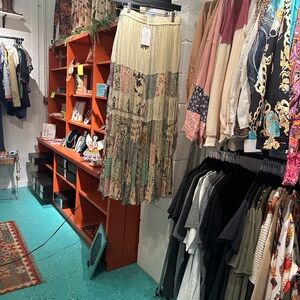 Patchwork Maxi Skirt - Multicolor